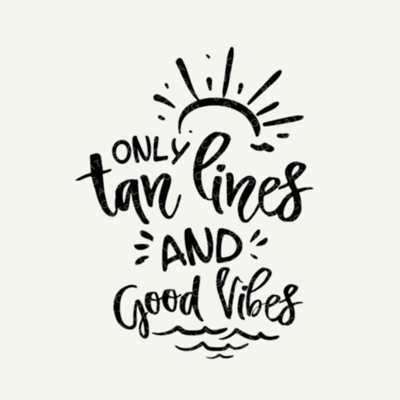 Tan lines and good vibes ☀ Geschenk Geschenkidee