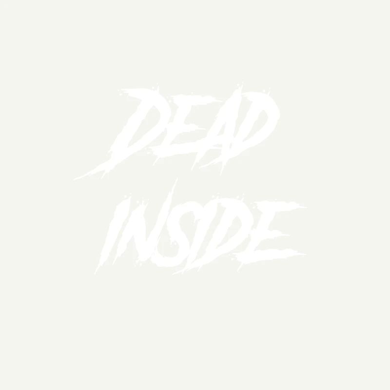 Morte dans les sentiments emo gothiques solitaire