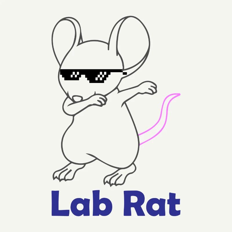Dab Lab Rat Laboratory Laboratory Gift