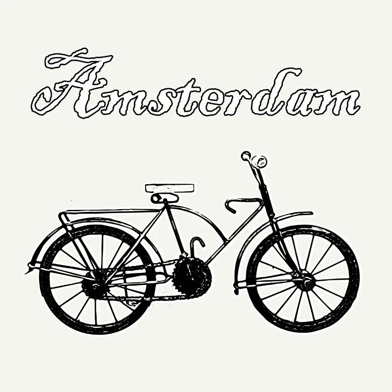 Fahrrad, Amsterdam, Geschenk