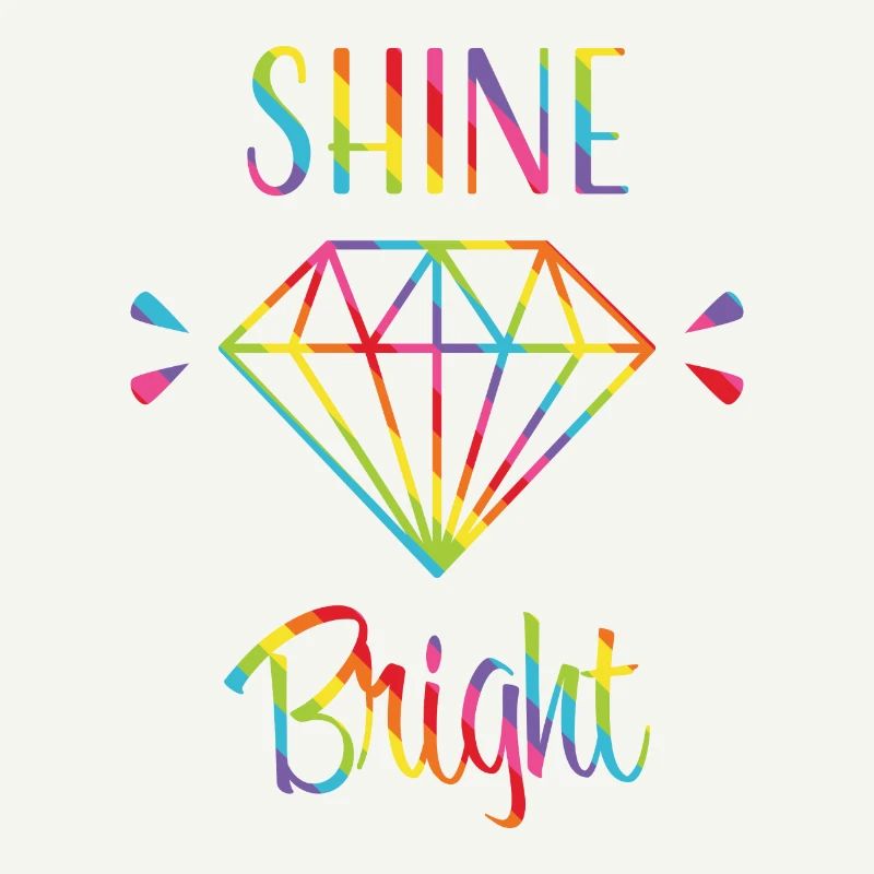 Shine Bright Like a Diamond Diamond light glow