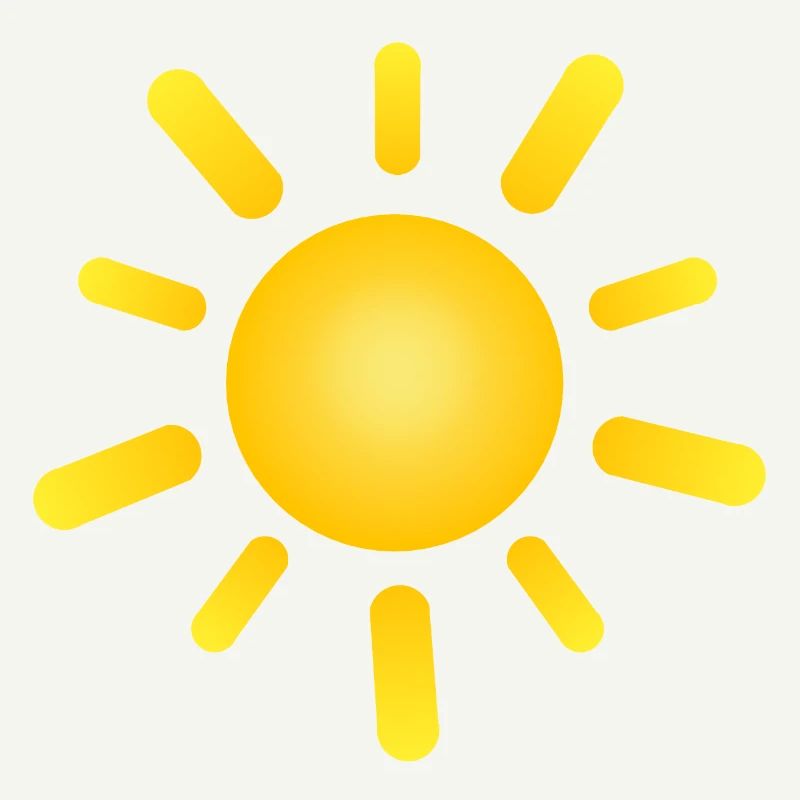 sun ray drawing