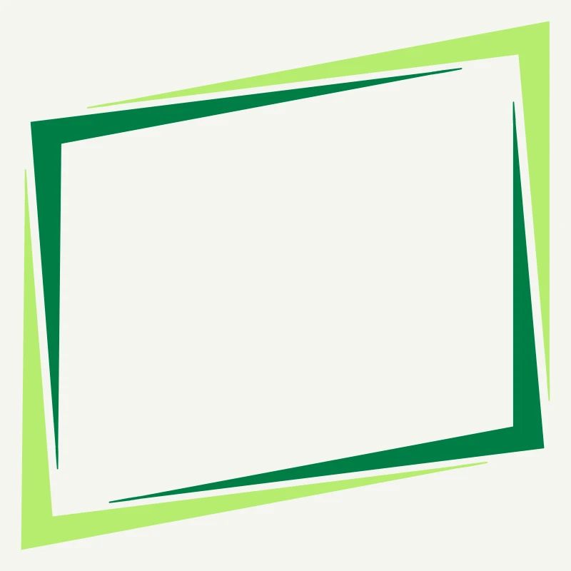 Signe de cadre rectangle
