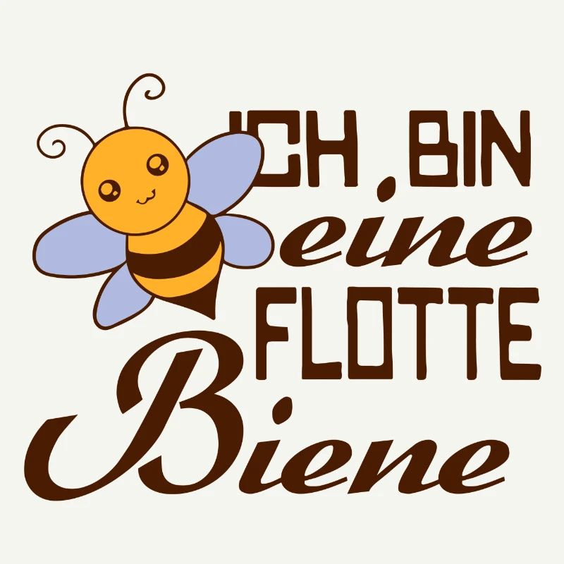 Flotte biene Geschenk Imker Honig