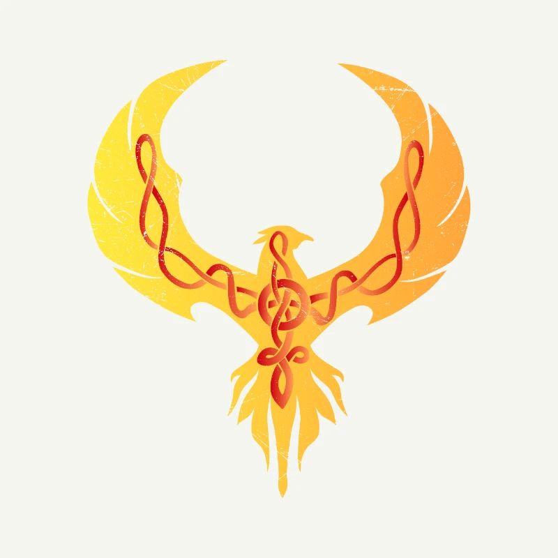 Keltisches Symbol Phönix Tattoo Celtic Knot Gift