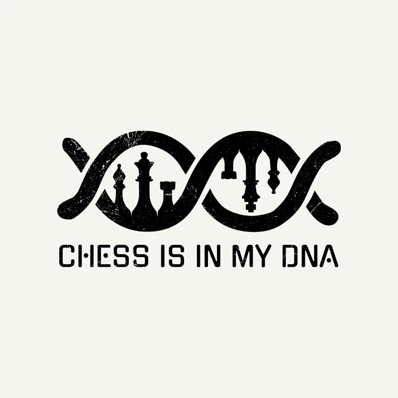Chess Is In My DNA Lustige Geschenkidee