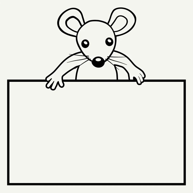 Shield with mouse