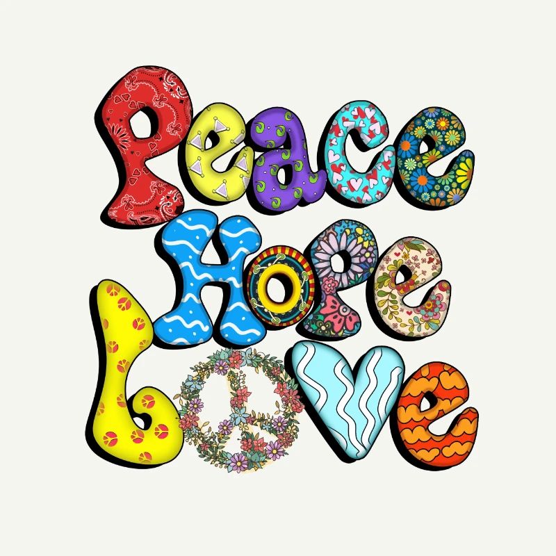 Conception de l’amour peace hope