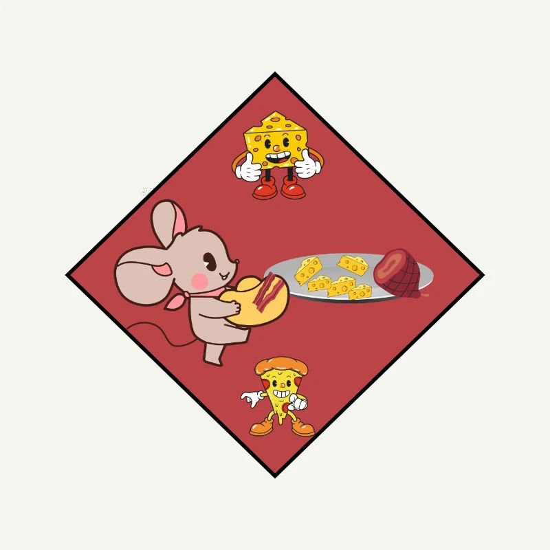 Fleißige Maus