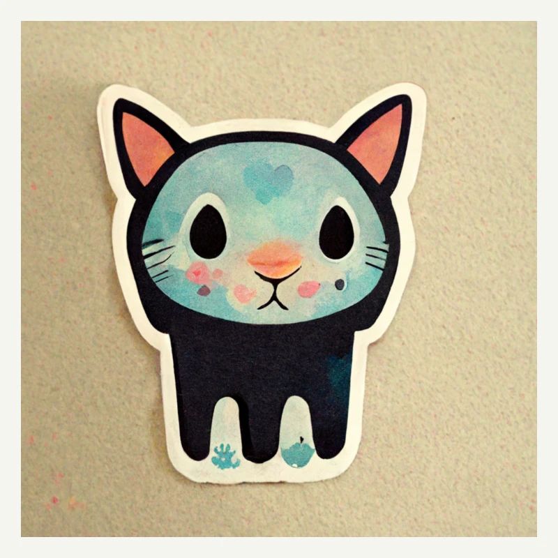Chat de dessin animé mignon