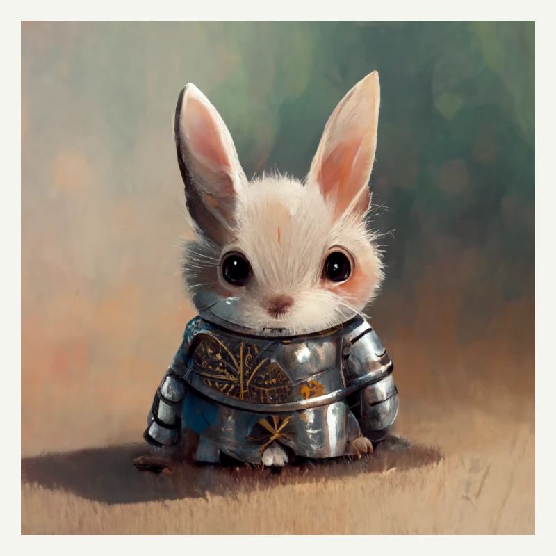 Cute Rabbit Knight 2 Hase