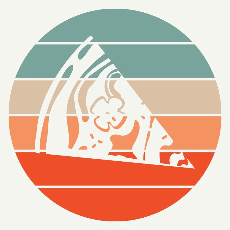 Pizza Retro Sunset