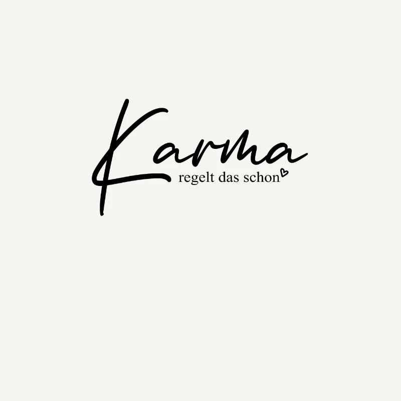 Karma regelt das schon