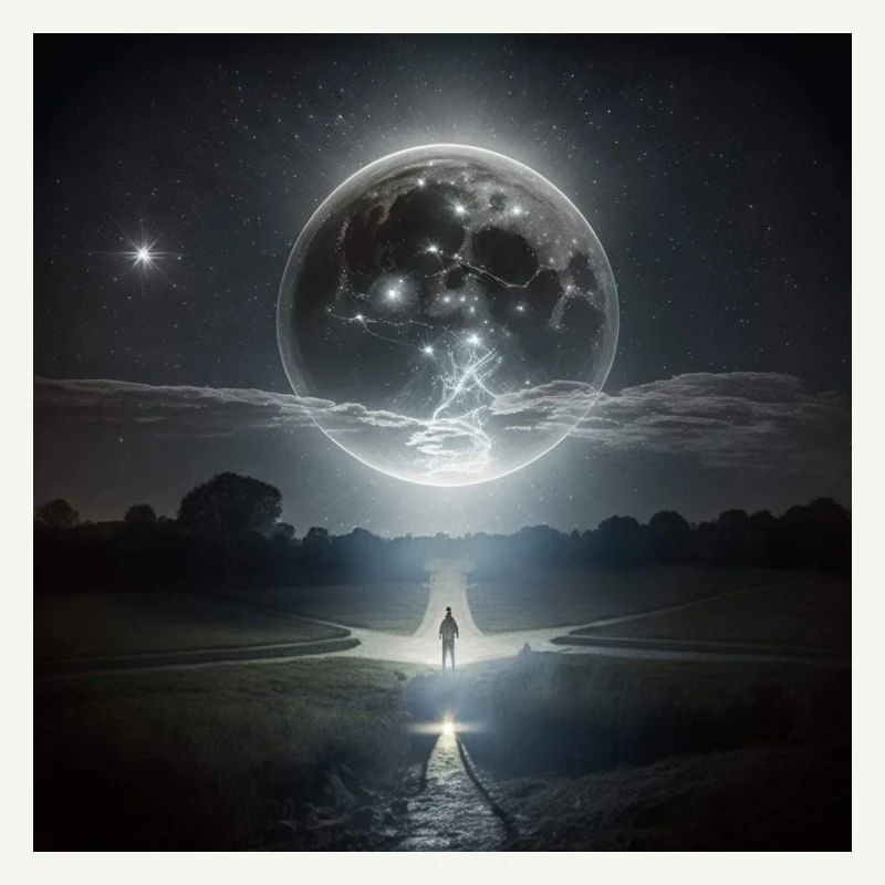 Alone with the moon