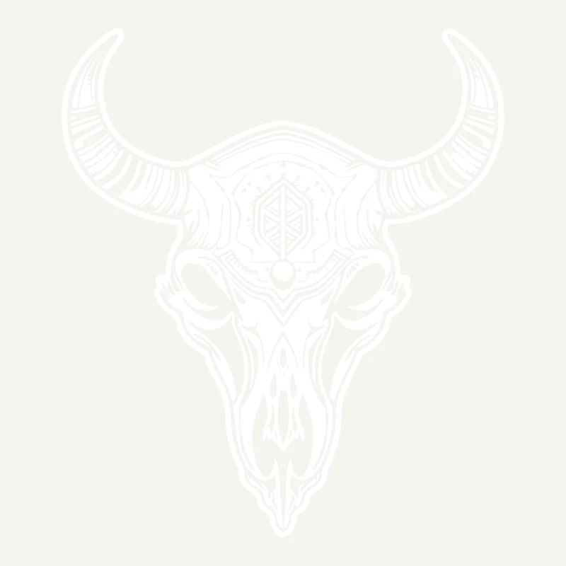 Cow Skull Boho