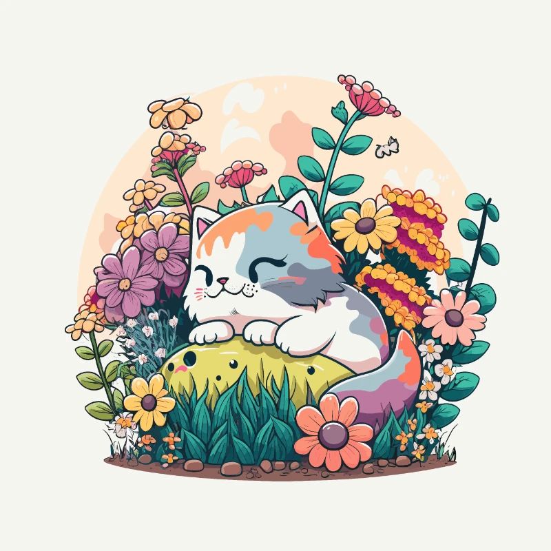 Gartenkatze