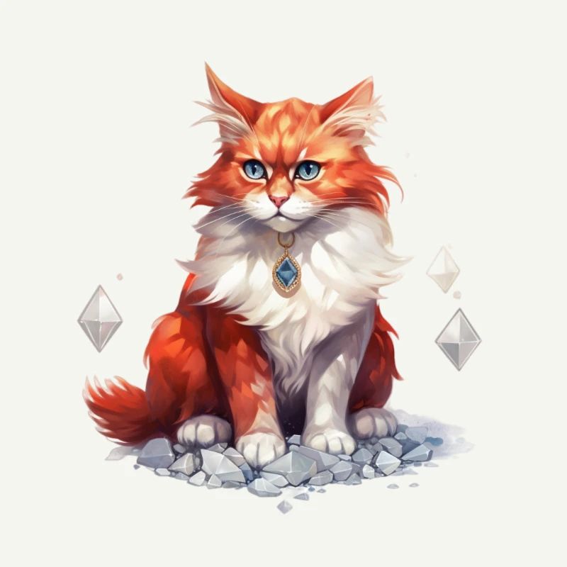 Pierre de naissance Chat Janvier
