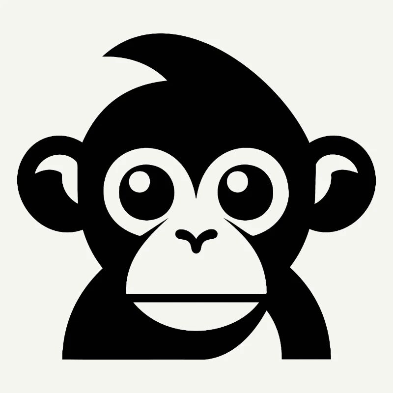 Singe Singe Visage de Singe Jungle