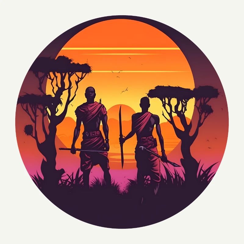Synthwave chasseurs africains