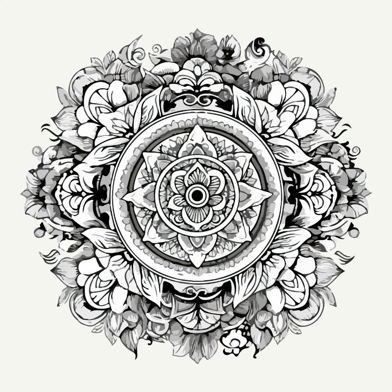 Mandala Zen n°1