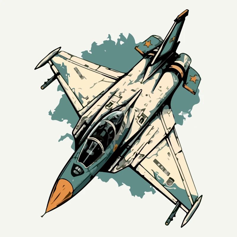 Blue storm plane
