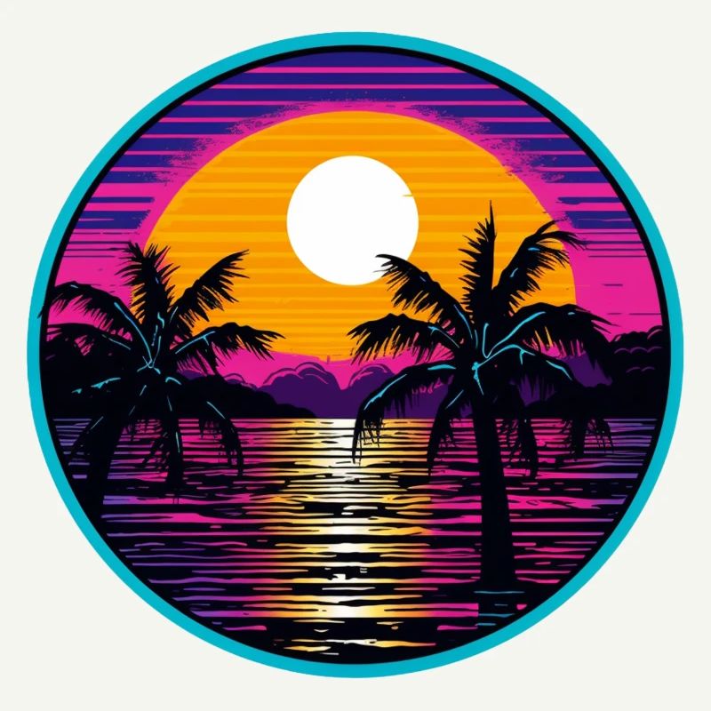 Synthwave Océan