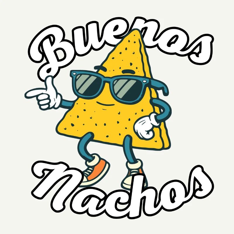 Nachos - Spanisch mit Wortwitz: "Buenos Nachos"