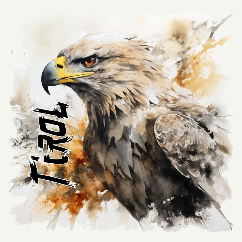 Tyrol T-Shirt Tyrolean Eagle Golden Eagle