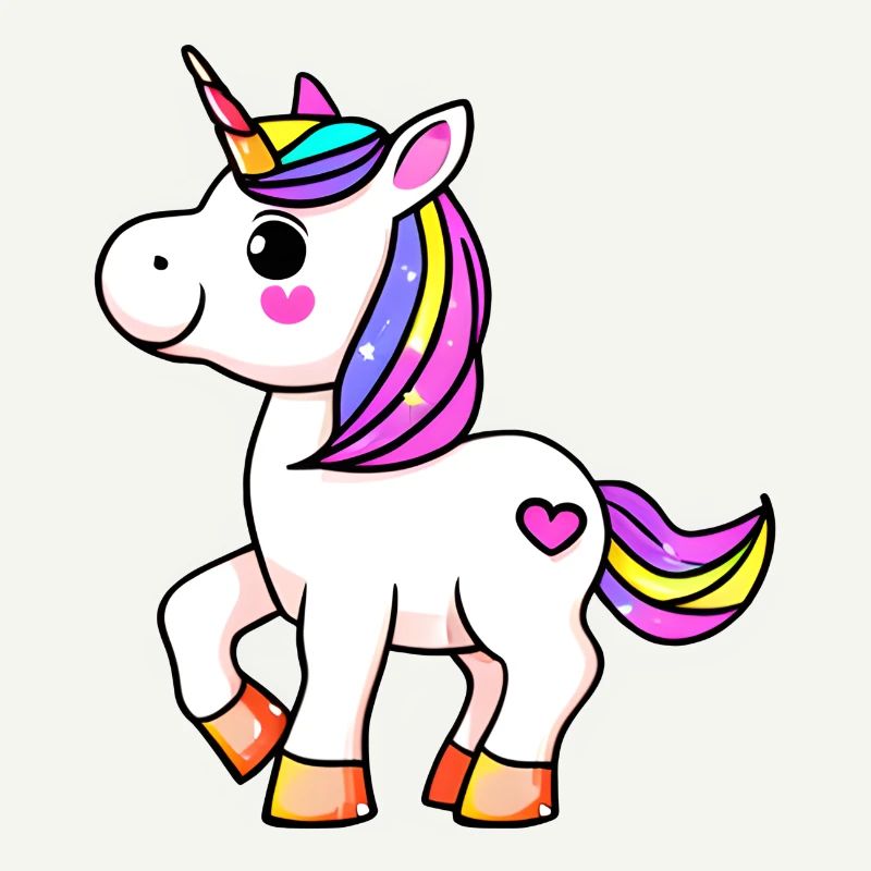 Einhorn Fabeltier Mädchen Einhörner