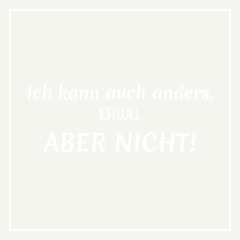 witziger Spruch