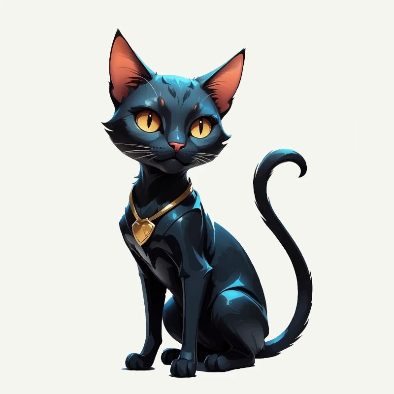 Chat Bande Dessinée Mignon