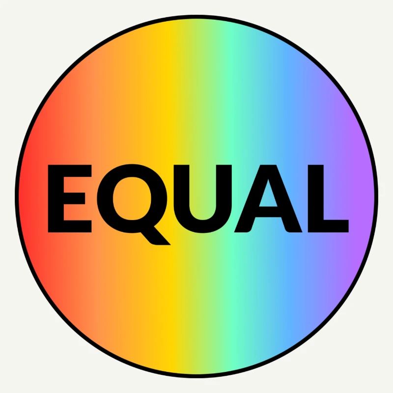 EQUAL - Regenbogen Gay Pride