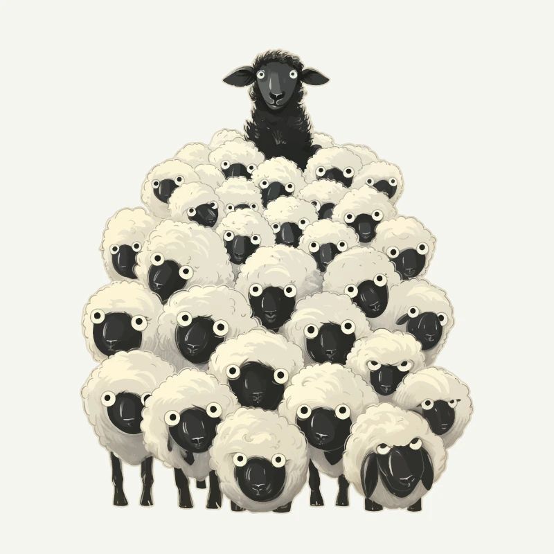 Schwarzes Schaf