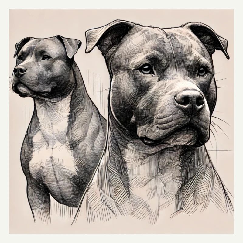 Pitbull Porträt