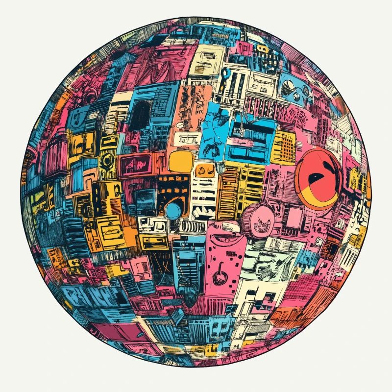 Sphère rétro-future : vision Technicolor !