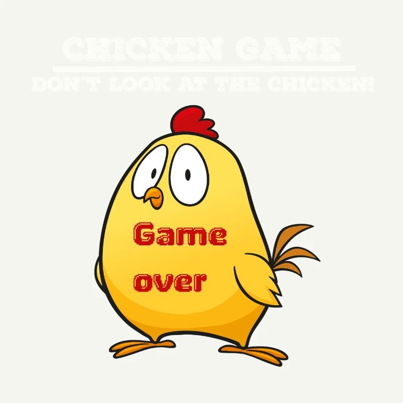 Chicken game white