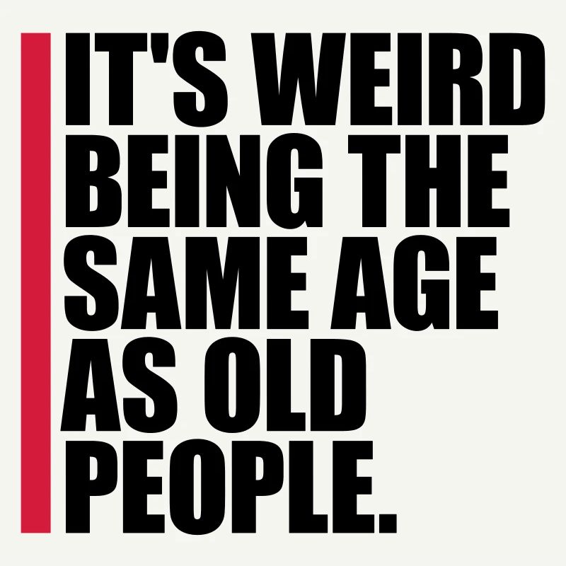 being old people age