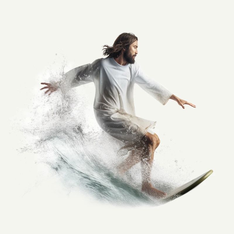 Dieu du surf