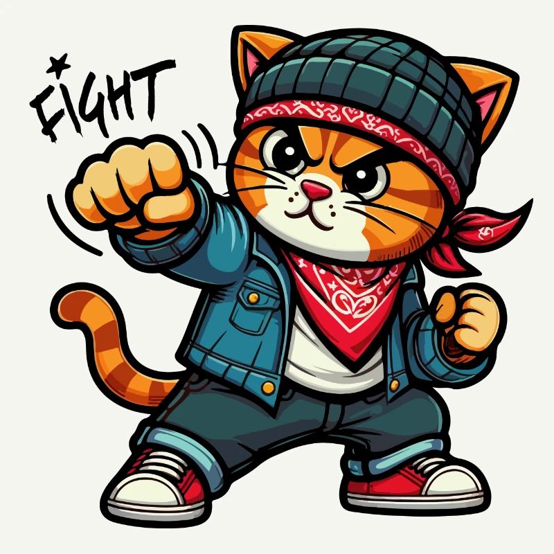 Forced Cat: Kampf