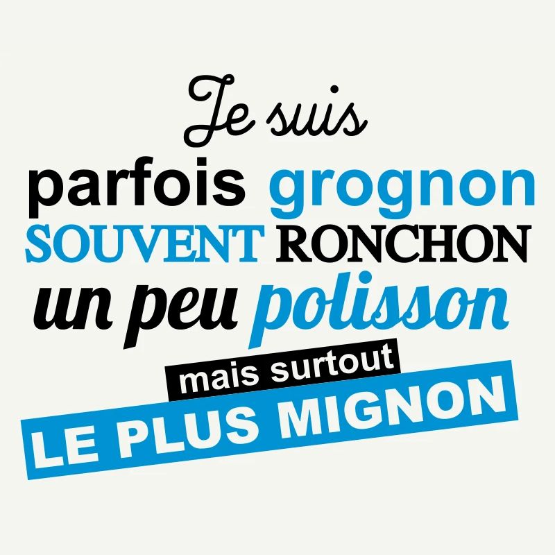ronchon grognon mignon