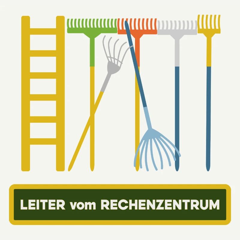 Leiter vom Rechenzentrum Gärtner Gärtnerin Garten