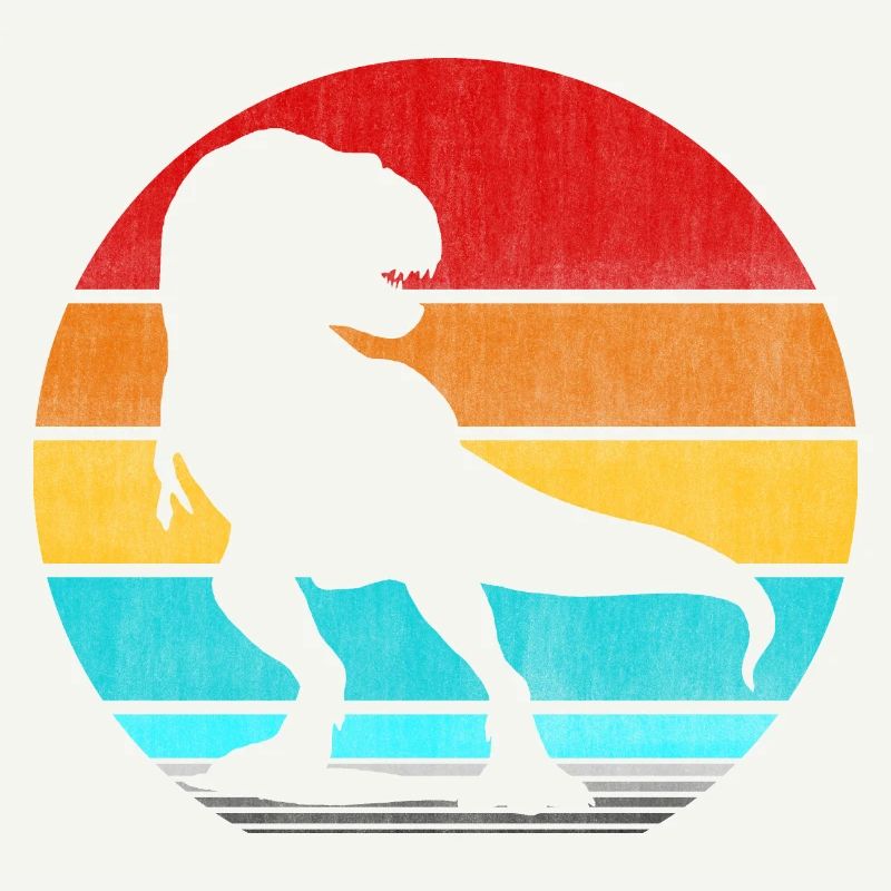 retro vinatge dinosaur