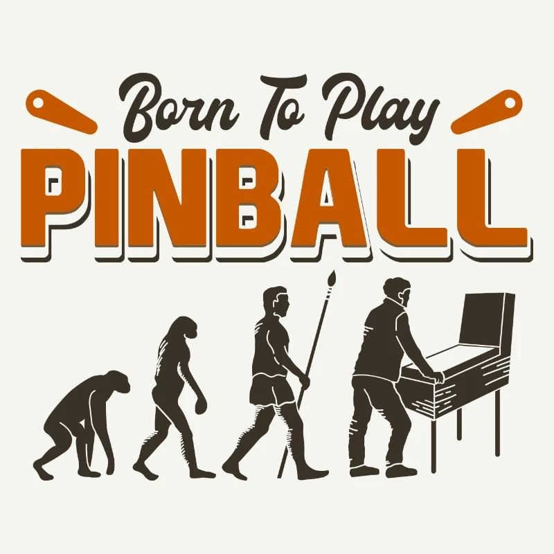 Evolution Born To Play Pinball / Flipper Flippern
