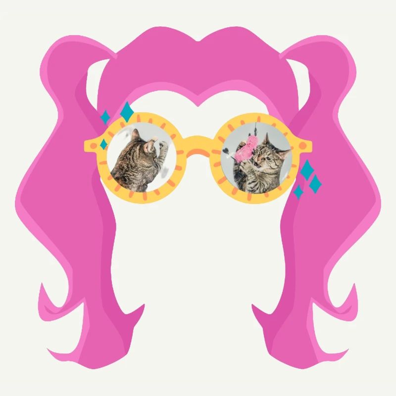 Mädchen mit Brille