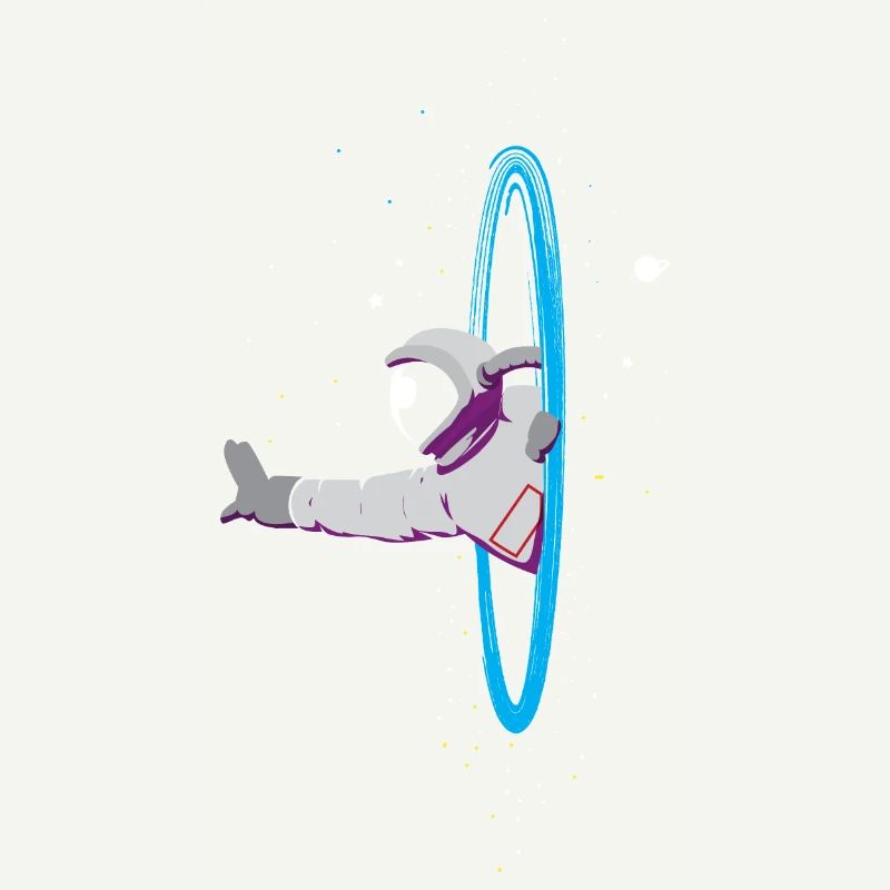 Astronaute Wormhole
