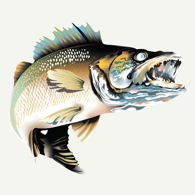Fishing Pikeperch