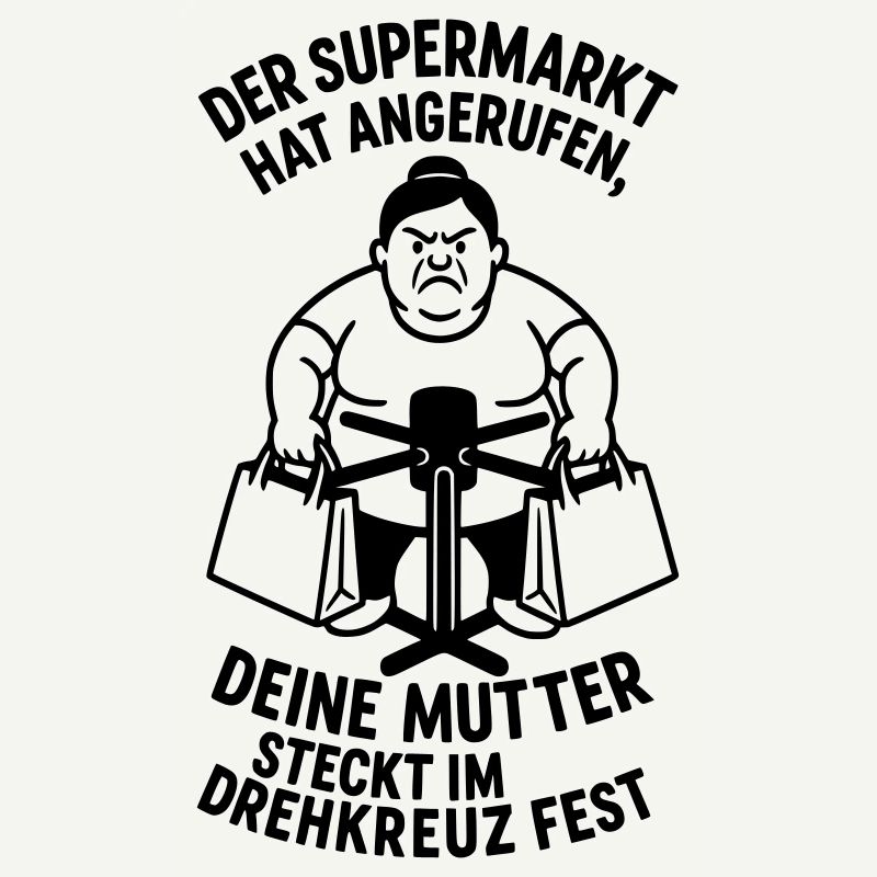 drehkreuz deine mutter supermarkt witz