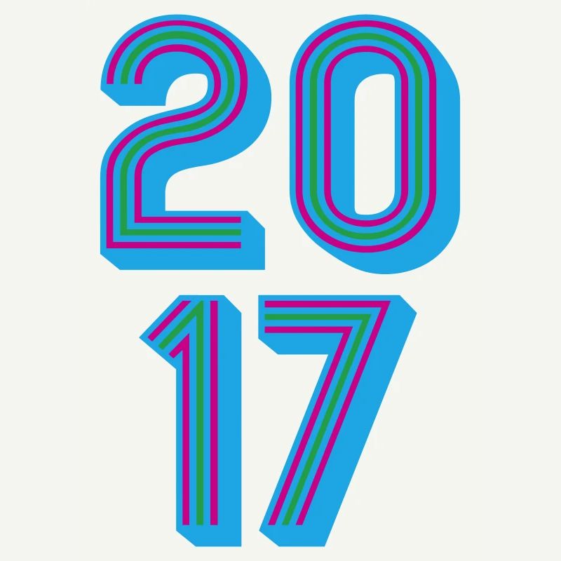 2017 Année de naissance | Couleurs changeantes