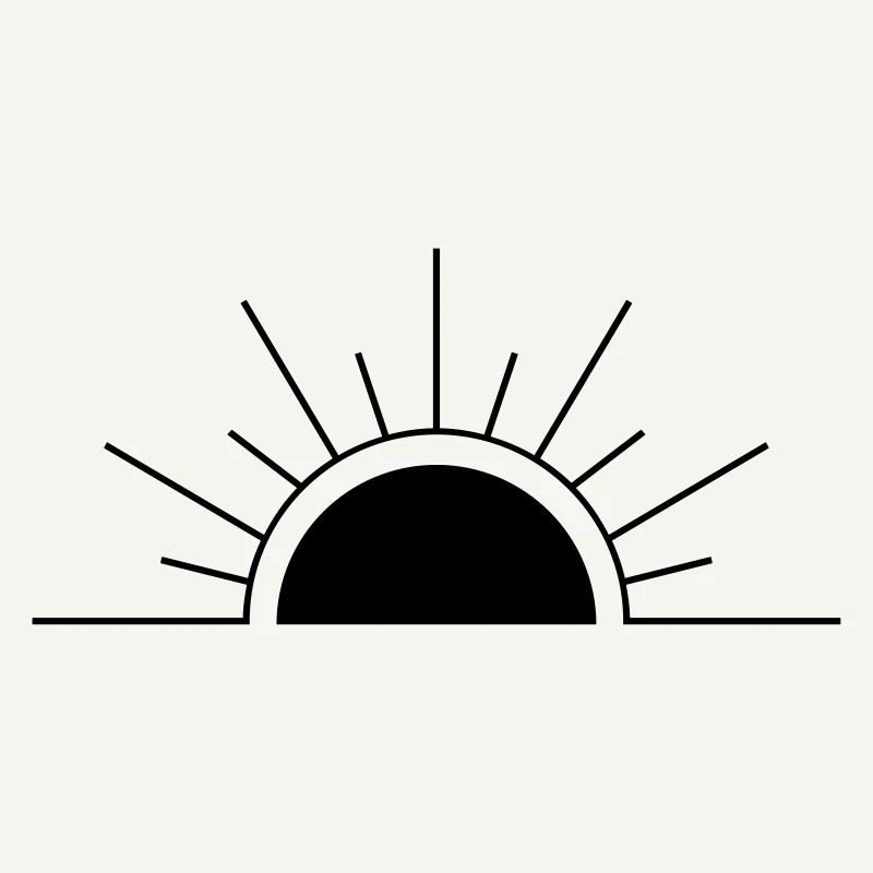 Minimalistic Sun.