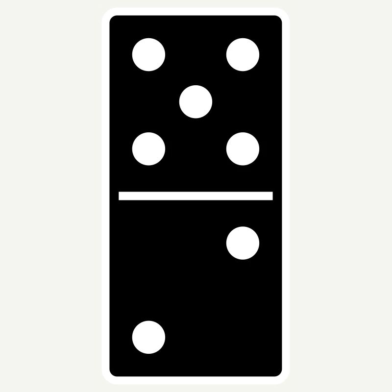 DOMINO STONE 5: 2 - COULEUR VARIABLE - CONCEPTION DE VECTEUR!